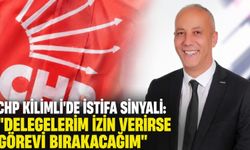 CHP Kilimli'de istifa sinyali: "Delegelerim izin verirse görevi bırakacağım"