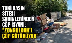 TOKİ Basın Sitesi sakinlerinden çöp isyanı: "Zonguldak’ı çöp götürüyor"