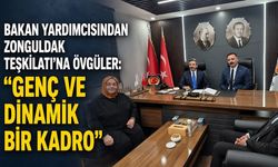 Bakan Yardımcısından Zonguldak Teşkilatı'na övgüler: "Genç ve dinamik bir kadro"