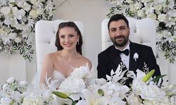 Tuğba Çınar ile İbrahim İletmiş dünyaevine girdi