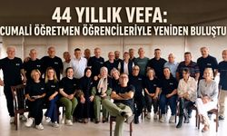 44 yıllık vefa: Cumali Öğretmen öğrencileriyle yeniden buluştu