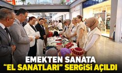 "Emekten Sanata El Sanatları" sergisi açıldı