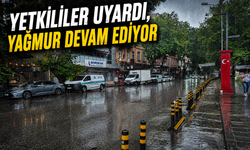 Zonguldak'ta şiddetli yağış devam ediyor