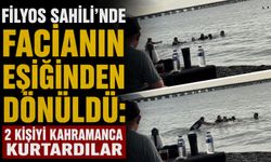 Filyos Sahili’nde facianın eşiğinden dönüldü: 2 kişiyi kahramanca kurtardılar
