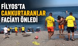 Filyos'ta cankurtaranlar faciayı önledi