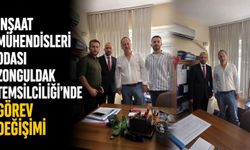 İnşaat Mühendisleri Odası Zonguldak Temsilciliği’nde görev değişimi