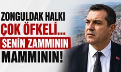 Zonguldak halkı çok öfkeli… Senin zammının mammının!