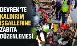 Devrek’te kaldırım işgallerine zabıta düzenlemesi