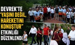 Devrek’te “Yaşını Değil, Hareketini Konuştur” etkinliği düzenlendi