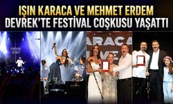 Işın Karaca ve Mehmet Erdem Devrek’te festival coşkusu yaşattı
