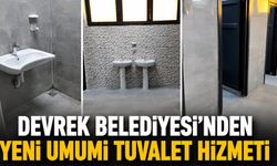 Devrek Belediyesi’nden yeni umumi tuvalet hizmeti