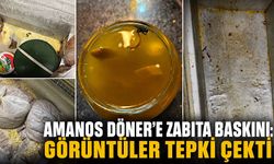 Amanos Döner’e zabıta baskını: Görüntüler tepki çekti