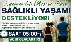 Egemenlik Mesire Alanı sabah 05.00’te sporseverlere açılacak