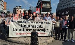 Zonguldak'ta Madımak katliamının 33'üncü yılında adalet ve laiklik çağrısı