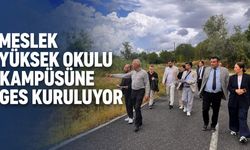 Meslek Yüksek Okulu kampüsüne GES kuruluyor