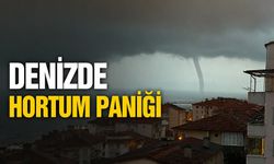 Denizde hortum paniği