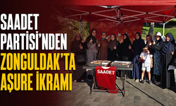 Saadet Partisi’nden Zonguldak’ta aşure ikramı