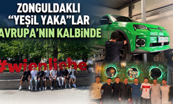 Zonguldaklı “Yeşil Yaka”lar Avrupa’nın kalbinde