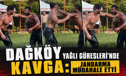 Dağköy Yağlı Güreşleri'nde kavga: Jandarma müdahale etti