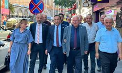 İYİ Parti'den Zonguldak’ta esnaf ziyareti
