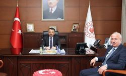 İl Genel Meclisi Başkanı Necdet Karaveli’den Vali Osman Hacıbektaşoğlu’na ziyaret