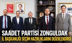 Saadet Partisi Zonguldak İl Başkanlığı seçim hazırlıklarını değerlendirdi