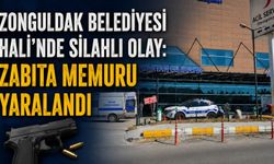 Zonguldak Belediyesi Hali'nde silahlı olay: Zabıta memuru yaralandı