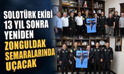 13 yıl sonra SOLOTÜRK yeniden Zonguldak semalarında uçacak