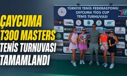 Çaycuma T300 Masters Tenis Turnuvası tamamlandı
