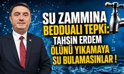 Su zammına beddualı tepki: Tahsin Erdem ölünü yıkamaya su bulamasınlar !