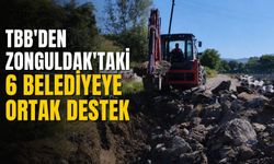TBB'den Zonguldak’taki 6 belediyeye ortak destek