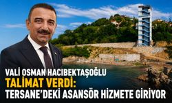 Vali Osman Hacıbektaşoğlu talimat verdi: Tersane'deki asansör hizmete giriyor