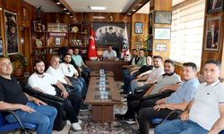 Üzülmez Demirhane işçilerinden GMİS'e ziyaret