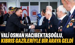 Vali Osman Hacıbektaşoğlu, Kıbrıs gazileriyle bir araya geldi