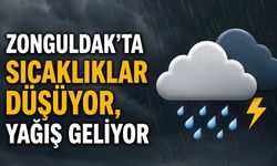 Zonguldak’ta sıcaklıklar düşüyor, yağış geliyor