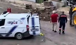 Mahallede korku dolu anlar: Gaz hattı delindi
