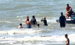 Akıntıya kapılan bir kişi ekiplerin hızlı müdahalesiyle kurtarıldı