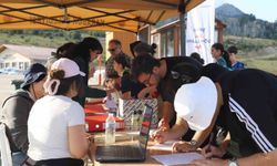 Festivalde 3 bin gökyüzü meraklısı ağırlandı