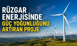 Rüzgar enerjisinde güç yoğunluğunu artıran proje