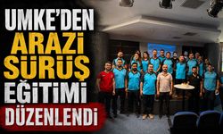 UMKE'den arazi sürüş eğitimi düzenlendi