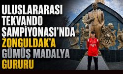 Uluslararası Tekvando Şampiyonası'nda Zonguldak'a gümüş madalya gururu