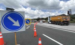 İşte bu otoyolda İstanbul istikameti trafiğe kapatılıyor