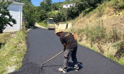Köy yolları  yenileniyor