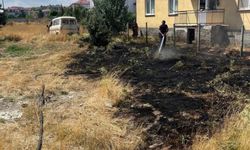 2 köy ve 1 mahallede ot yangını