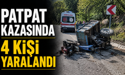 Patpat kazasında 4 kişi yaralandı