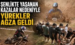 Şenlikte yaşanan kazalar nedeniyle yürekler ağza geldi