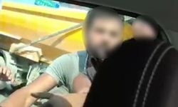 Trafikte 'sıkıştırma' kavgası