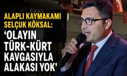 Alaplı Kaymakamı  Selçuk Köksal: 'Olayın Türk-Kürt kavgasıyla alakası yok'