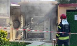 Yüksek ısınma sebebiyle elektrik panosunda yangın çıktı
