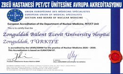 ZBEÜ Hastanesi PET/CT Ünitesine Avrupa akreditasyonu